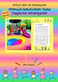 Bewegungsgeschichten - Farben - magischer Kindergarten