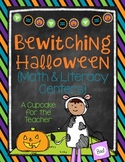 Bewitching Halloween {Math & Literacy centers}