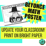 Beyonce I SLAY Poster