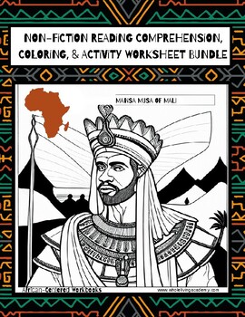 Preview of Beyond Black History - Mansa Musa Non-Fiction Reading Comprehension