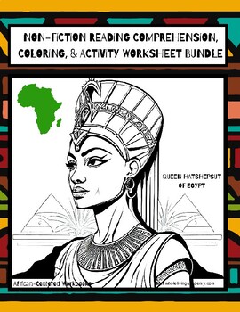 Preview of Beyond Black History Month - Queen Hatshepsut Non-Fiction Reading Comprehension