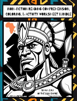 Preview of Beyond Black History Month - Shaka Zulu Non-Fiction Reading Comprehension
