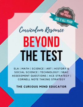 Preview of Beyond The Test - ELA/SBAC/ACE Strategy/Comprehension Practice Resource