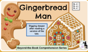 Preview of Beyond the Book Comprehension Series - Gingerbread Man Slideshow