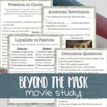Preview of Beyond the Mask - American Revolutionary War movie guide