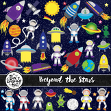 Beyond the Stars Space Clip Art Set