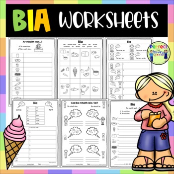 Preview of Bia Worksheet Pack - Gaeilge - Over ten activities + 24 pages