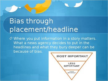 Bias in the Media Powerpoint Presentation by Theresa Pogach | TpT