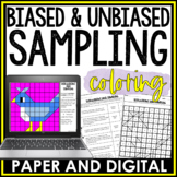 Biased and Unbiased Sampling Activity Coloring Worksheet