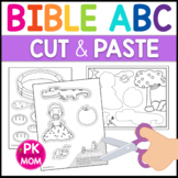 Bible ABC Cut and Paste Activity Pack