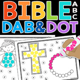 Bible ABC Dab & Dot Worksheets (lowercase)
