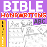 Bible ABC Handwriting Pages
