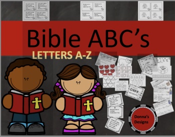 Preview of Bible ABC's