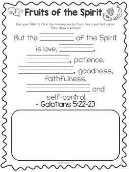 Bible Activity Workbook, Kindergarten First Grade by Poet Prints Teaching