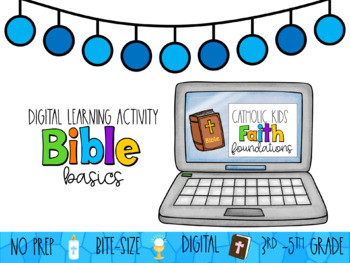 Preview of Bible Basics: Catholic Interactive Activity