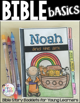 Preview of Bible Basics: Noah and the Ark Story Flip Book