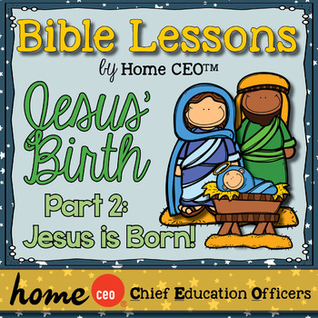 Preview of Christmas Story Bible Lesson (Part 2 of 3: Jesus is Born)