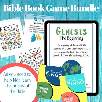 Preview of Bible Book Game Bundle