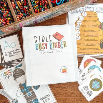 Preview of Bible Busy Binder Starter Kit Vol. 1