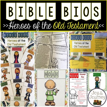 Preview of Old Testament Bible Biographies