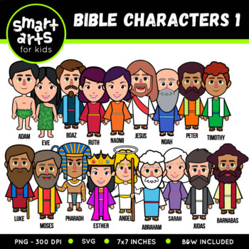 Preview of Bible Characters 1 Clip Art