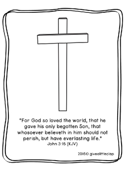 Bible Coloring Pages by Give a Little Clap | Teachers Pay Teachers