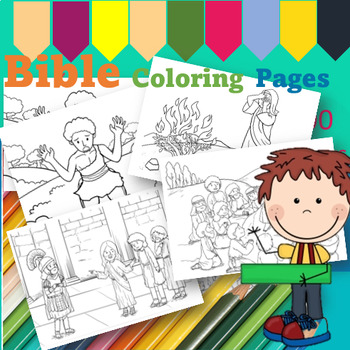 Bible Color By Number: Easy Christian Coloring Activity for Kids 4-8:  Press, Busy Kid: 9798391945253: : Books