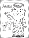 Bible Coloring Pages Dot Marker