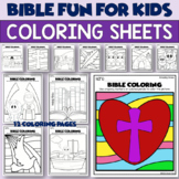Bible Coloring Worksheets | SUNDAY SCHOOL OR CHILDREN'S CHURCH