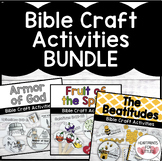 Bible Craft Activities Bundle, Sunday School Crafts, 35% OFF