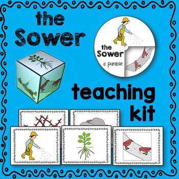 Preview of Parable of the Sower Teaching Kit and Bible Crafts