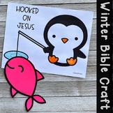 Bible Craft for kids | Winter Penguin Craft Sunday School 