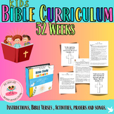 Bible Curriculum 52 Weeks | Kids 52 Week Bible Curriculum