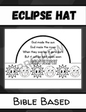 Bible Eclipse Hat and Coloring Page, Biblical Religion Crown