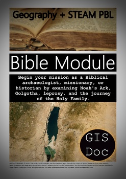 Preview of Bible + Geography + STEAM PBL BUNDLE