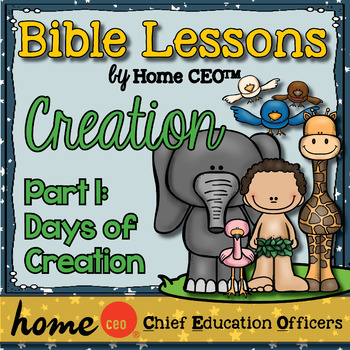 Preview of Creation Bible Lesson (Part 1 of 3: Days of Creation)