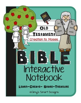 Preview of Bible Interactive Notebook: Old Testament-Creation to Moses