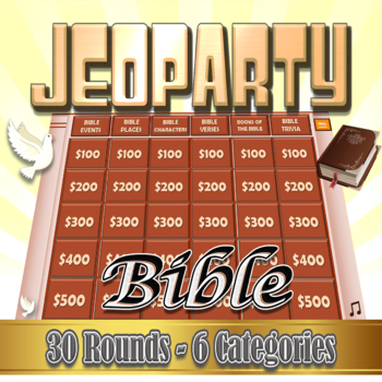 Preview of Bible Jeopardy Trivia