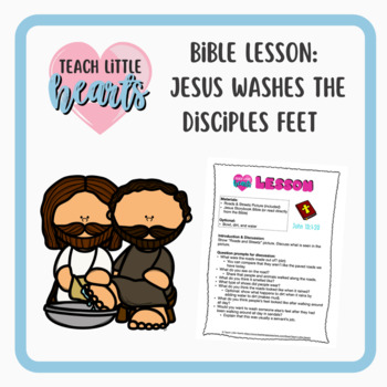 Preview of Bible Lesson: Jesus Washes The Disciples Feet