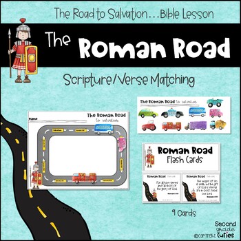 Sunday School Crafts - Verses for Romans Road Spinner - Kids Bible Teacher
