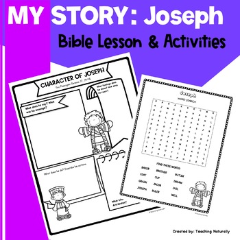Preview of Joseph and the Coat of Many Colors Bible Lesson (My Story Series)(1st-4th grade)