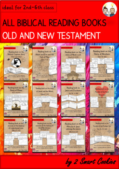 Preview of Bible Lessons XXL Mega Bundle GROWING (ALL READING BOOKS) (BrE)