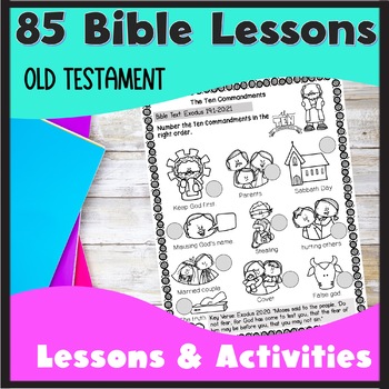 Bible Lessons and Activities for Preschool and Kindergarten | Old Testament