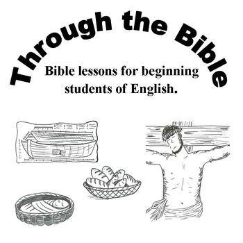 Preview of Bible Lessons for Beginner & Intermediate Level ESL Students Bundle