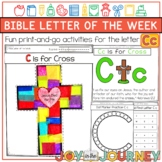 Bible Letter of the Week: C is for Cross