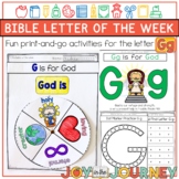 Bible Letter of the Week: G is for God