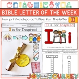 Bible Letter of the Week: I is for Inspired