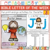 Bible Letter of the Week: J is for Jesus