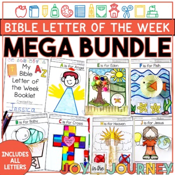 Preview of Bible Letter of the Week MEGA BUNDLE