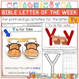 Bible Letter of the Week: Y is for Yoke